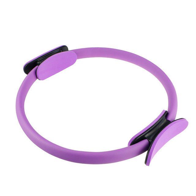 Yoga Fitness Pilates Ring Women Girls Circle Magic Dual Exercise Home Gym Workout Sports Lose Weight Body Resistance - fitforgesho