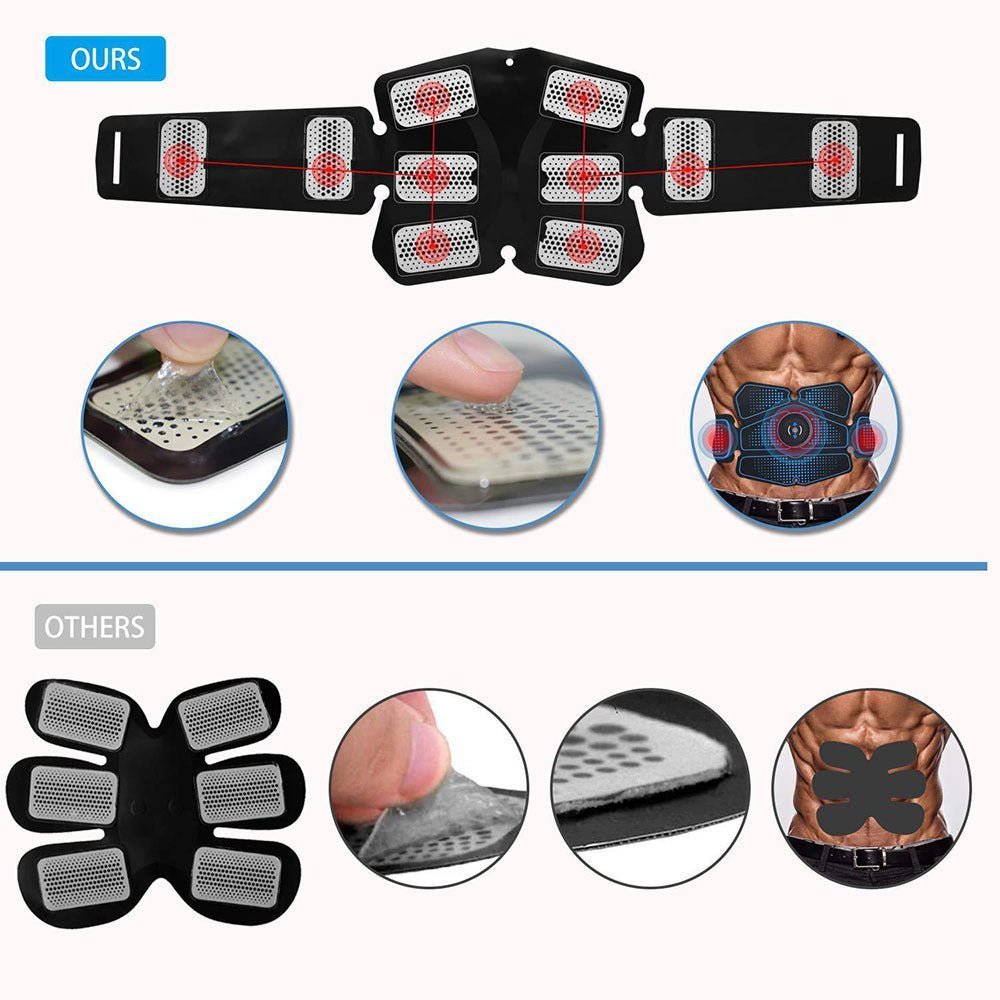 Abdominal muscle training with EMS fitness equipment - FitInForge
