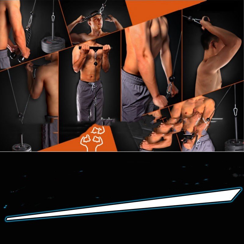 Fitness Equipment Pulley Suit Household - FitInForge
