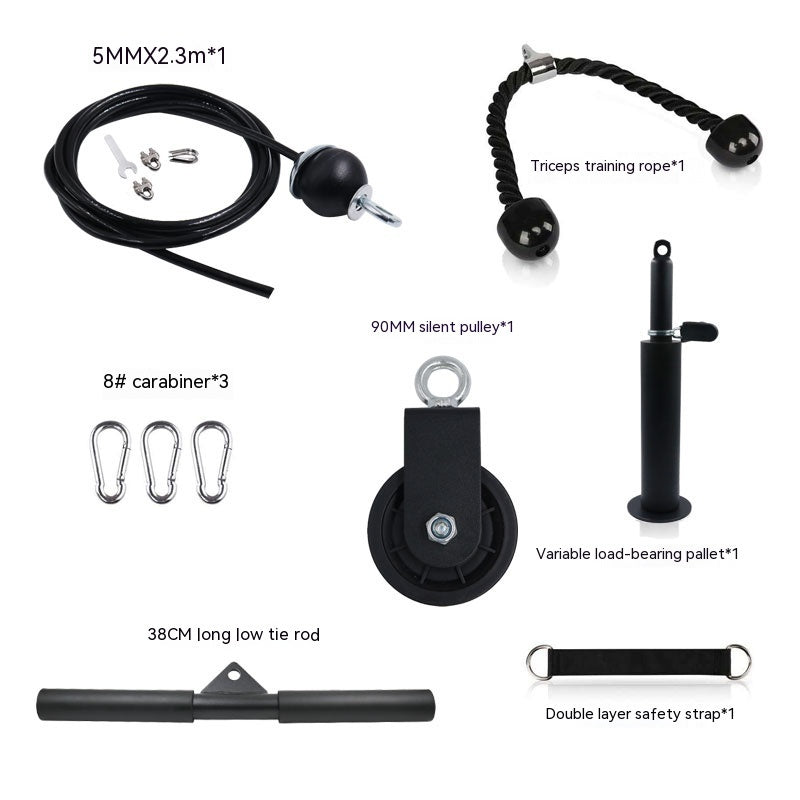 Fitness Equipment Pulley Suit Household - FitInForge