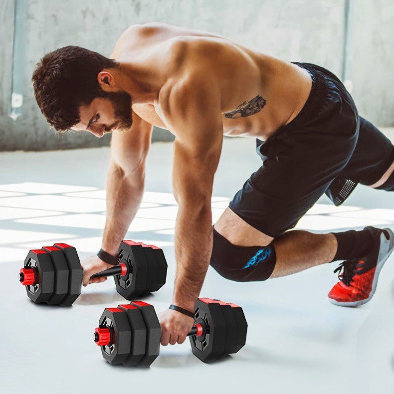 Octagonal Dumbbell Fitness Sports Home Barbell Handbell - FitInForge
