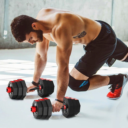 Octagonal Dumbbell Fitness Sports Home Barbell Handbell - FitInForge