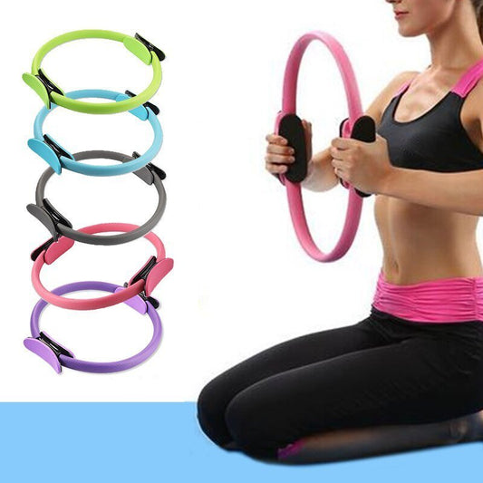 Pilates Ring – Magic Circle for Yoga, Home Workouts & Resistance Training – Tone & Strengthen - FitInForge
